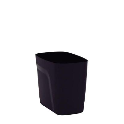 Lixeira Compact Cesto Eco 6,5L Polipropileno Abertura Manual Preto Tramontina 6,5L