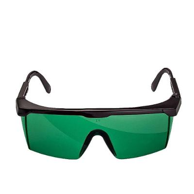 Óculos para Laser Verde Modelo Bosch Visibilidade de Linhas Design Leve e Ergonômico Verde