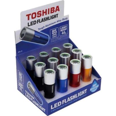 Lanterna Mini KFL-G 403M 85 LÚMENS Resistente à Água Vermelha Toshiba