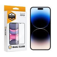 Película Para Iphone 14 Pro - Dual Glass Preta - Gshield - 1