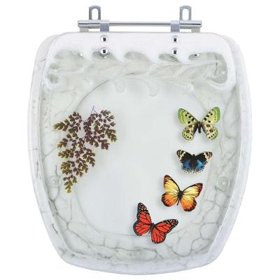 Assento Sanitário Stylus Alongado Polipropileno Convencional com Ferragens em Aço Inox Branco Pontto