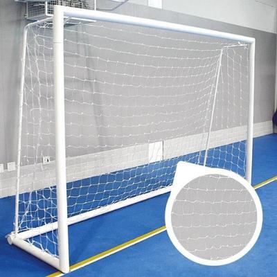 Rede de Futsal Fio 2 Seda Reforçada com Fio 2mm Reforçado Branco Matrix 320CM 210CM