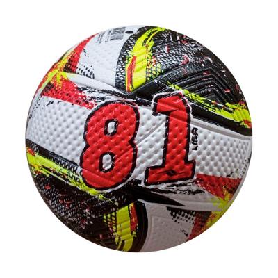 Bola de Futebol 81 Liga Oficial com Tecnologia Termodalponte Preto+Vermelho Dalponte Único