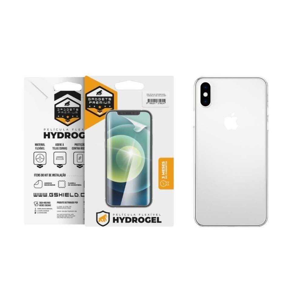 Película Para Iphone Xs Max - Traseira Hydrogel Hd- Gshield - 1