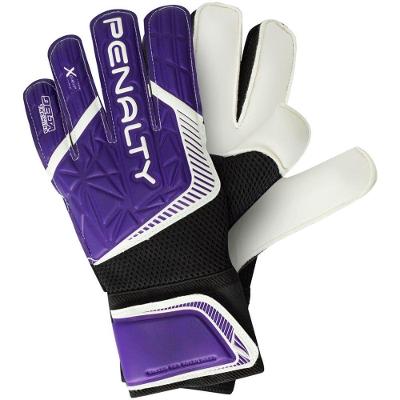 Luva de Goleiro Delta Training X com Tecnologia Flot Roxo e Preto Penalty