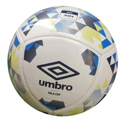 Bola de Futsal Sala Cup Lnf Oficial com DPS Costurada Amarelo e Azul Umbro Tamanho 4