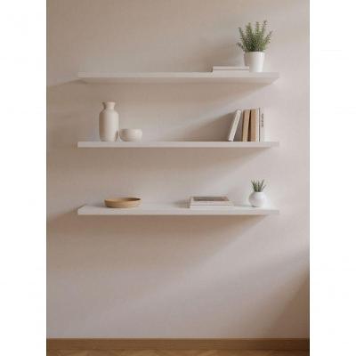 Prateleira Kit de 3 Prateleiras 180CM MDF 3 Prateleiras 180CM Branco On Móveis