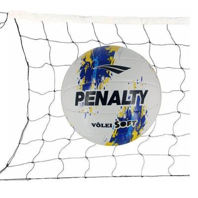 Kit Bola de Vôlei Soft X Costurada XXIII Amarelo com Rede Penalty