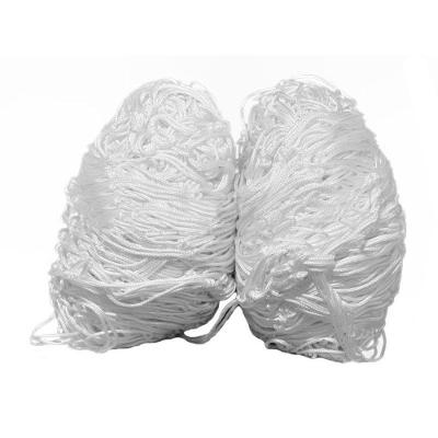 Rede para Futebol Society Fio 2 Seda Reforçada Branco Matrix 420CM