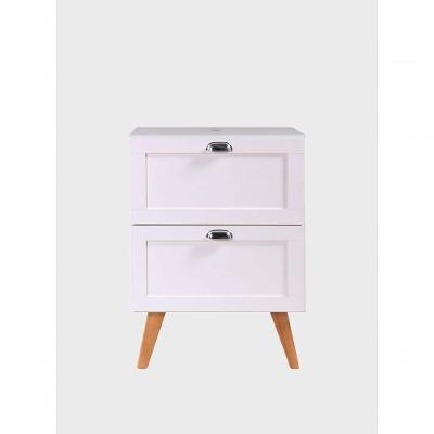 Gabinete Milano com Tampo Suspenso 3 Gavetas MDF 60CM Branco On Móveis