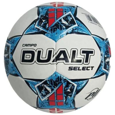 Bola de Futebol Select Pro Costurada à Mão Azul e Vermelho Dualt