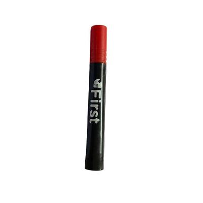 Marcador Permanente First Bikes BM2117 Tinta Alta Fixação 13,5cm Kit 10 Unidades Vermelho