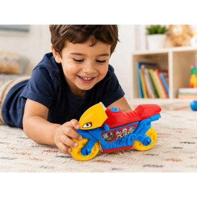 Moto Infantil Cebolinha com Estímulo à Criatividade e Design Divertido Lua de Cristal