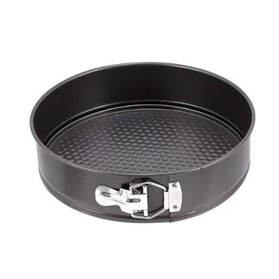 Forma para Bolo Fundo Removível Antiaderente Aço Carbono Aro de Trava 26cm Inox Quality House