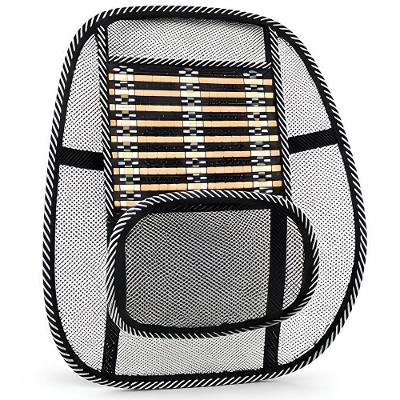 Encosto Lombar Yeet Bambu Ergonômico com Ventilação e Alinhamento Postural 43CM
