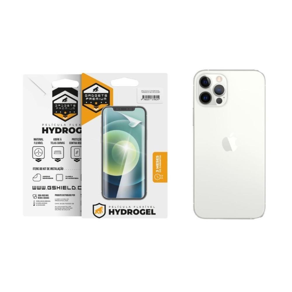 Película Para Iphone 12 Pro Max - Traseira Hydrogel Hd- Gshield - 1