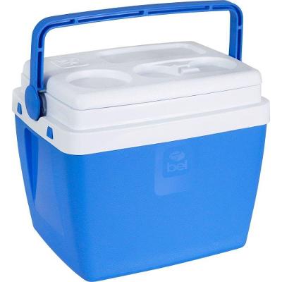 Caixa Térmica Cooler 12L com Porta-Copos Rosa Belfix 25CM 12L