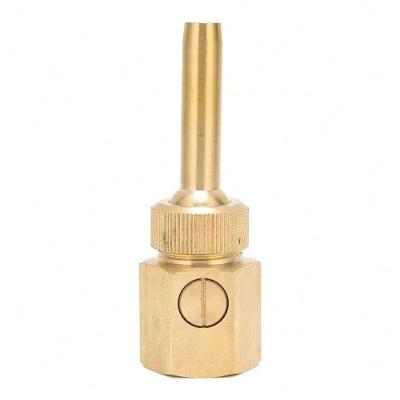 Bico para Fonte Bico Articulado Regulagem de Jato e Vazão Ajustável Inox Sol e Água Piscinas