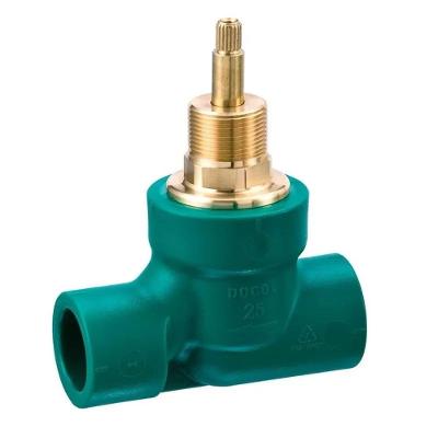 Registro Basetec PPR Ceramico 1-2 Volta com Controle de Temperatura Docol 25MM