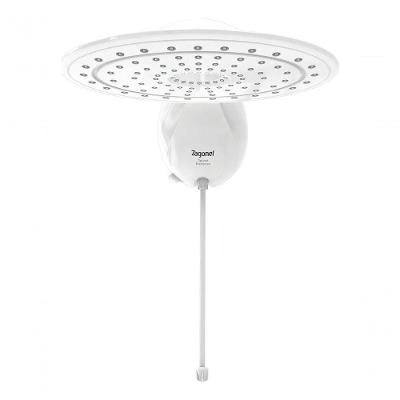 Ducha Optima Eletrônica 7700W Instalação de Parede Controle Eletrônico Branco Zagonel 220V