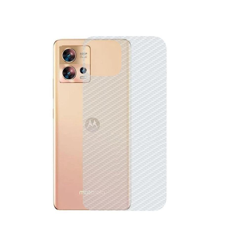 Película Para Motorola Edge 30 Fusion 5G - Traseira De Fibra De Carbono - Gshield - 1