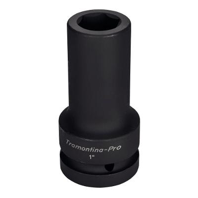 Soquete de Impacto Sextavado Longo 15-16 - Encaixe 1'' Perfil Hyper Drive Aço Cromo Molibdênio