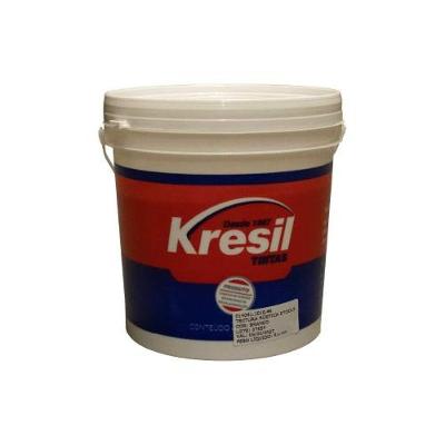 Textura Acrílica Rústica para Alvenaria e Concreto Kresil com Acabamento Acrílico Branco 5KG