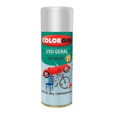 Tinta Spray 5503 Metálico Secagem Rápida Grafite Colorgin 400ML