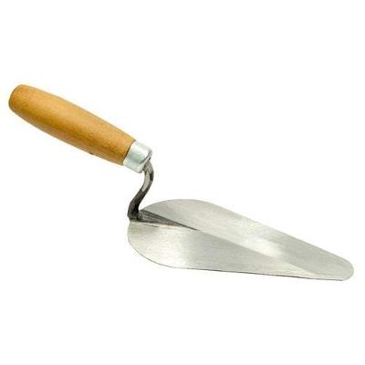 Colher de Pedreiro 9'' Aço SAE 1070 com Alma Forjada Cinza Dtools