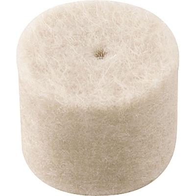 Cilindro de Feltro para Microrretífica 6061500151 com 2 Peças para Polimento Bege Vonder 12,7X9MM