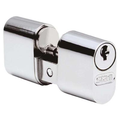 Cilindro para Fechadura 601-602-603 Acionamento por Chave para Portas de 30CM Aço Preto Stam