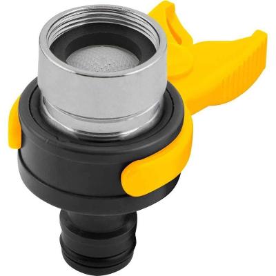 Arejador para Torneira 3198012001 com Filtro e Adaptador 1-2 Amarelo e Preto Vonder
