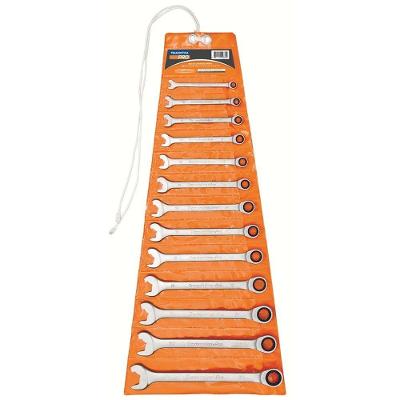 Jogo de Chaves Combinadas Superdrive com Catraca 13 Peças Tramontina Pro Inox