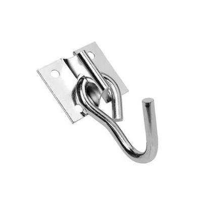 Gancho para Rede Parafusar Inox 7mm Chapa 3mm Resistente à Corrosão Loth