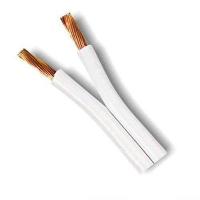 Fio Paralelo 2 X 0,50mm Uso Elétrico Bivolt Branco Corfio 100M