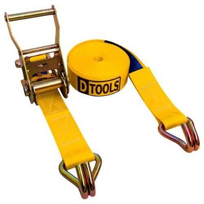 Kit Catraca Multiuso 35mm com Gancho J e Fita Poliéster Bivolt Dtools 5 Metros