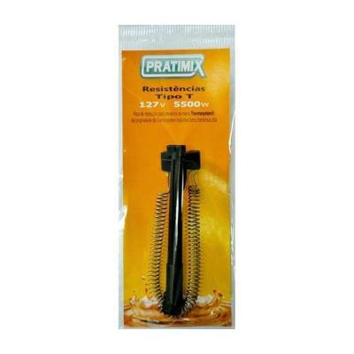 Resistência para Ducha ND Optima 5500W Aquecimento Rápido Encaixe Preciso Inox 110V Pratimix