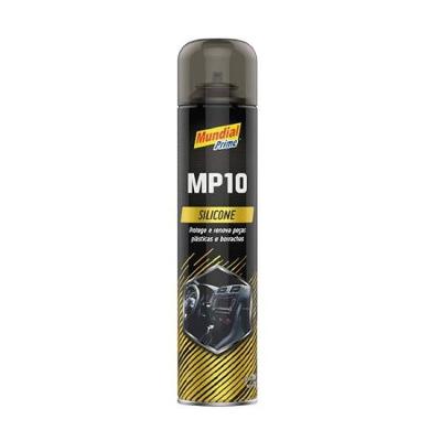 Lubrificante em Spray Silicone 300ML Proteção para Plásticos e Borrachas com Antiestático Mundial