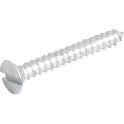 Parafuso de Madeira Ostenvonder Cabeça Chata Zincado Cinza Vonder 3,2MM X 25MM 20 Unidades