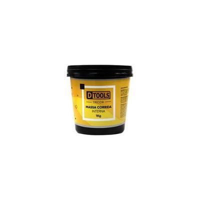 Massa Corrida 1-4 para Nivelar Superfícies com Poder de Enchimento PVA Dtools 1KG