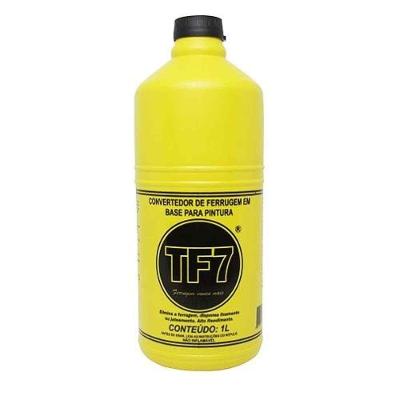 Conversor de Ferrugem TF7 Elimina Oxidação e Prepara para Pintura 1L TF7