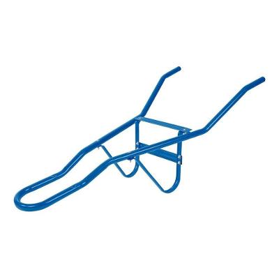 Conjunto Braços Carrinho Mão Tramontina Aço Tubular 1,06mm Azul