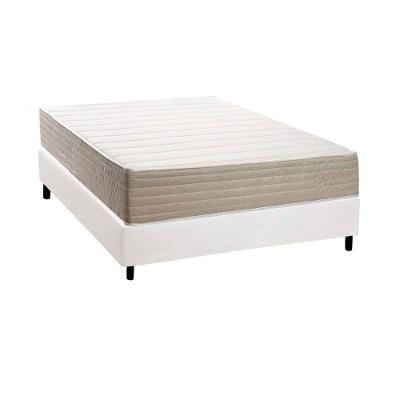 Cama Box com Colchão Casal Corano White Ortopédico D33 Tecido Antiácaro Branco Kappesberg 138CM
