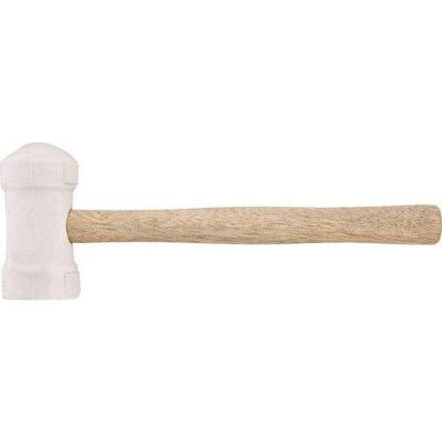 Martelo de Borracha Branco 60MM para Pisos Ceramicos com Cabeca Plana e Abaulada Vonder