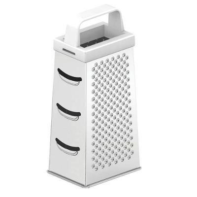 Ralador 4 Faces Utilitá em Aço Inox com Cabo em ABS para Cozinha Inox Tramontina