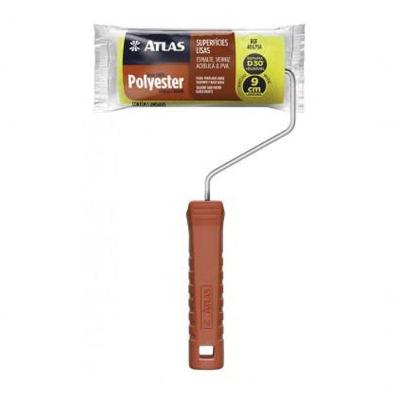 Rolo de Espuma Rolos de Espuma Amarela 9cm Resistente a Solventes Minerais Amarelo Atlas 9CM