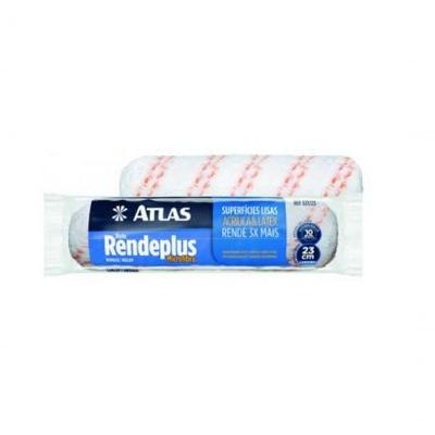 Rolo Rendeplus para Superfícies Lisas com Microfibra Branco Atlas 23CM