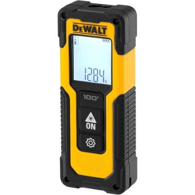 Trena a Laser DWHT77100 com Tela Iluminada e Calculadora Preto Dewalt 30M