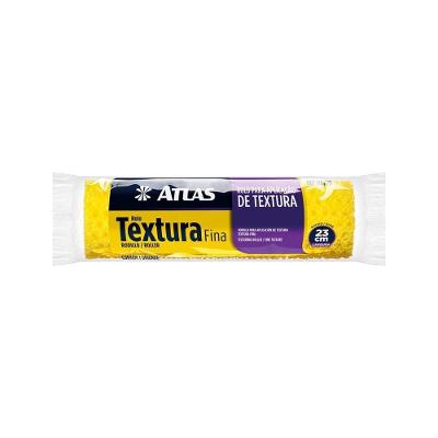Rolo de Pintura 110-75 Textura Fina de Espuma Branco Atlas 23CM