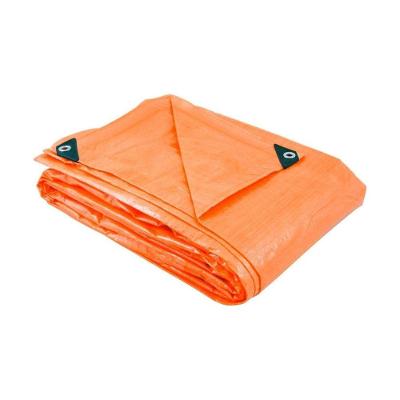 Lona VDO2063 com Espessura de 150 Micra e Ilhoses Laranja Vonder 500CM 400CM